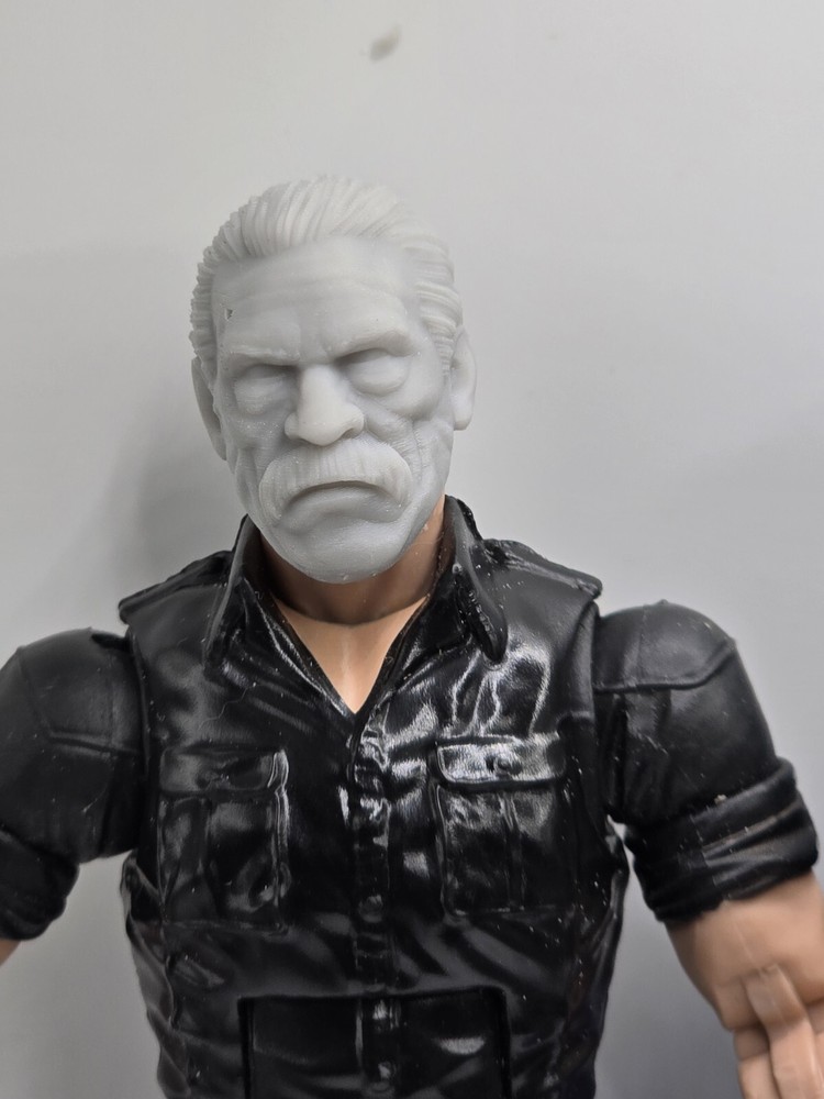 3d Printed DANNY TREJO HEAD 6″ 1:12 GI Joe Classified MARVEL LEGENDS
