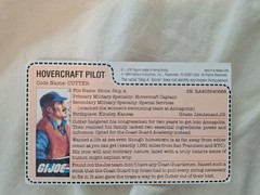 GI Joe 1984 Hovercraft Killer Whale 100% Complete, Unbroken Veins Blueprints 🔥