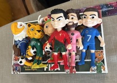 FIFA World Cup Soccer Football Player Mascots Action Figure Set 6-Pack New In