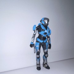 McFarlane Halo Reach Spartan Kat Figure Noble Team