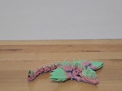 3D Printed Butterfly Dragons Flexible Full Articulated Fidget Toy Decoration