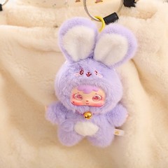 7″ Blind Box Rabbit Plush Keychain Mystery Bunny Doll Large Toy US STOCK Gift