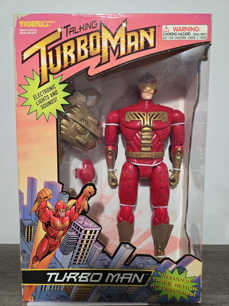 Jingle All The Way Turbo Man Action Figure
