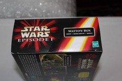 1999 Hasbro Star Wars Episode 1 Wattos Box Graxol Kelvyyn Shakka