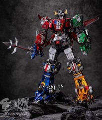 Reborn Reborn-01 Reborn01 Beastmaster Voltron GoLion Action Figure LED Model Toy