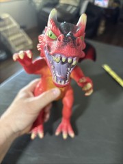DRAGON 18” Long Red/Orange 2018 Polyester Material Toys R Us Rare SEE PHOTOS