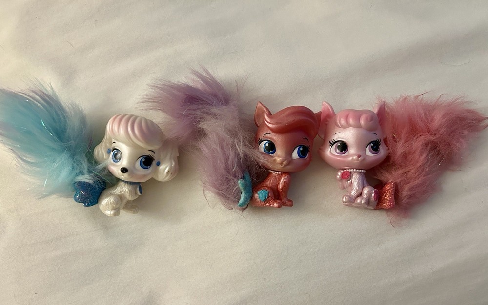 Disney Princess Palace Pets Treasure Lot Of 3