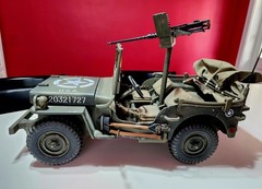 21st Century Ultimate Soldier 1:6 WWII Willys JEEP MB .50 Cal – COMPLETE