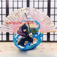 Demon Slayer Tomioka Giyuu Anime Peripherals Figure Ornaments PVC Collection NEW