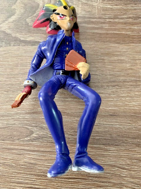 Yu-Gi-Oh 1996 Yami Yugi Action Figure Anime Kazuki Takahashi Incomplete