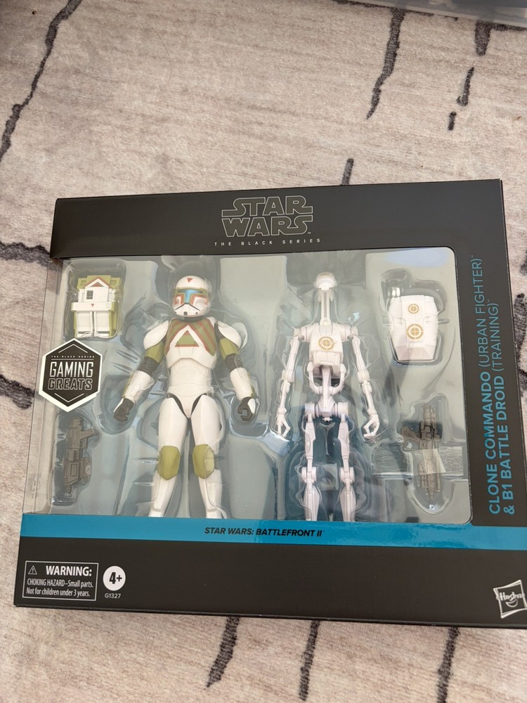 Hasbro Star Wars Black Series Gaming Greats ARC Trooper & Commando Droid Set