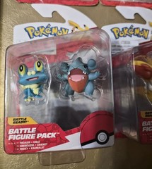 POKEMON LOT OF 4 BATTLE FIGURE PACKS TOTAL OF 7 FIGURES NIB
