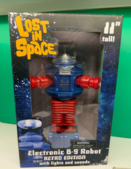 Lost In Space B-9 Robot Retro Edition Electronic Lights & Sounds Diamond Select