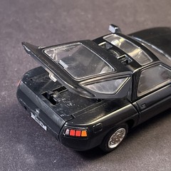 Super GoBots Herr Fiend Enemy Sports Car With Box & Styrofoam 1984 Tonka 7202