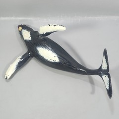 VTG Safari LTD 1991 Monterrey Bay Sea Aquarium Humpback Whale 15” Solid Rubber