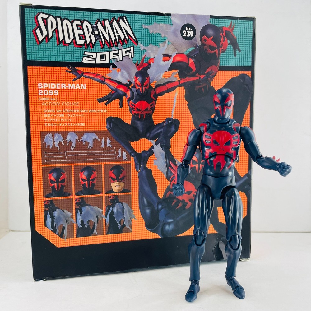 Spider-Man Spiderman 2099 Comic Ver 6″ Action Figure CT Toys #239 New In Box