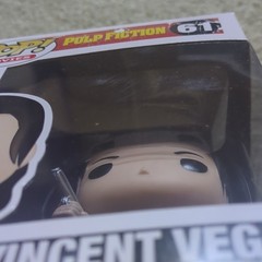 Funko Pop! Movies Pulp Fiction Vincent Vega Vinyl Figurine #61 Rare Vaulted NiB