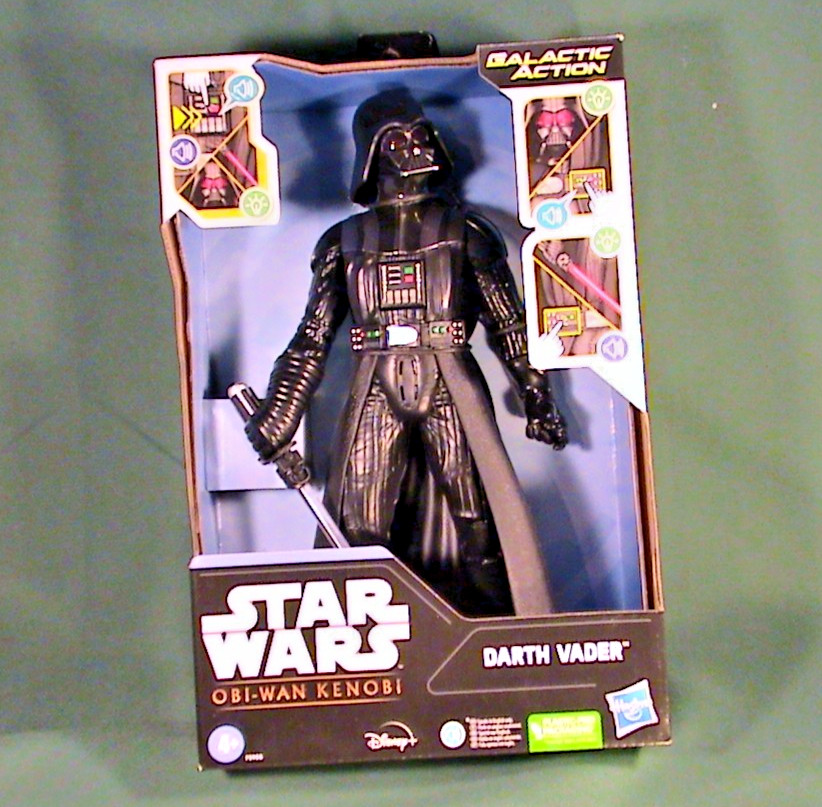 Star Wars – Galactic Action Darth Vader – Electronic 12-inch Action Figure New