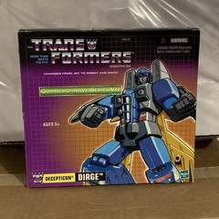 Transformers G1 Commemorative Series VII Dirge Deception 2003 Hasbro