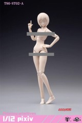 US STOCK 86TOYS T86-ST02A 1/12 Middle Breast Female Joint Flexible Figure Body
