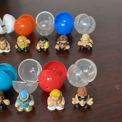 Lot 42 WWE WWF ECW WCW Mini Squinkies Wrestling Figures Tiny 0.75″ Tall CENA BAG