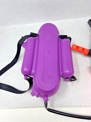 Vtg The Real Ghostbusters 2 Ecto Charger Back Pack Slime Gun Kenner 1990 EUC
