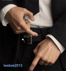 US 7 Pairs 1/6 Hands Shape Model For 12″ Male Worldbox Action Figure Body Toys