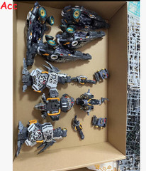 NEW Axis Model Works 1/100 Kshatriya Action Figure Model Kit Assembly Model Gift
