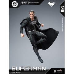 【US In-Stock】HIPLAY Fondjoy Black Superman 2.0 DC1026 Action Figure