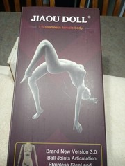 JIAOU DOLL 1/6 FEMALE SEAMLESS LARGE Bust Figure Body w/ Wheat skin