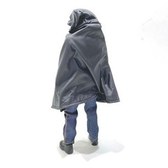 SU-TAC-C-BK: 1/12 Black Tactical Hooded Poncho for Mezco Marvel Legends figures