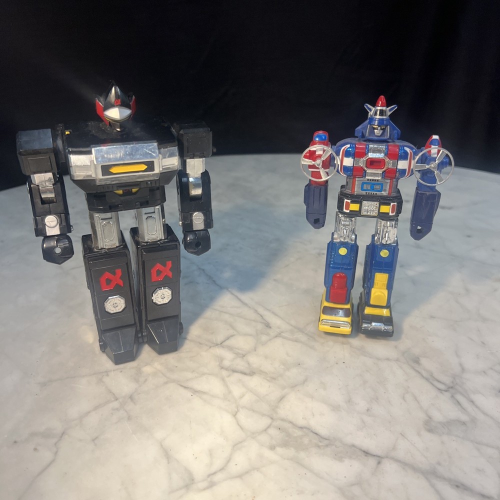 Vintage 1980s Transformers Lot Of 2 Voltron II And Voltron Dairugger 1984