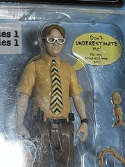 The Office Dwight Schrute Michael Scott 5″ Series 1 Action Figures New Sealed