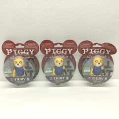 Lot of 3 Roblox Piggy Foxy Tigry Figure with Exclusive Download Collectible NEW
