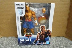 SH Figuarts Street Fighter V Sagat Action Figure No. 12 Brand New Sealed