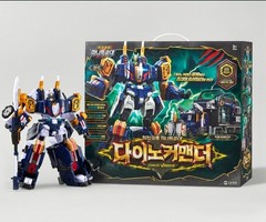 Miniforce Dinoid Warrior DINO COMMANDER Transformer Robot Trailer Toy 2025 New