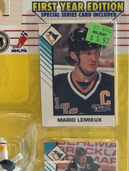 1993 NHL Starting Lineup Mario Lemieux Pitts Penguins Figure NOS FREE SHIPPING