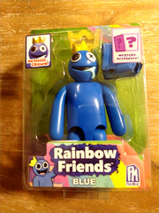 PhatMojo Rainbow Friends BLUE 5″ Action Figure Posable Figure Series 1 NEW. T10