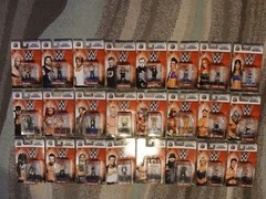 New In Package! Complete Set Of 24! WWE Nano Metalfigs Die-Cast.