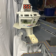 1985 GI Joe USS Flagg Aircraft Carrier Hasbro 70% Complete