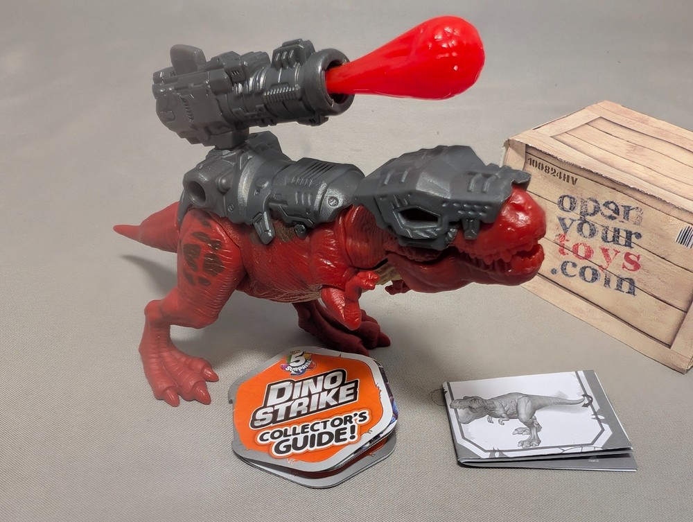 Complete Zuru 5 Surprise Series 1 Dino Strike Tyrannosaurus Rex Figure T-Rex