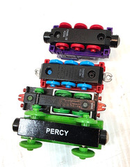 Mixed Lot of 43 Thomas & Friends Assorted Trains and Tracks – As Is for Parts