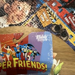 🔥New McFarlane Toys Super Friends Superman Crystallized RED PLATINUM 🔥