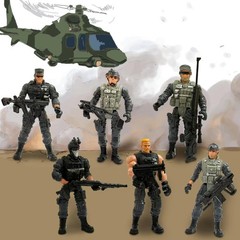Army Men Action Figures, Soldiers Toys Army Men Set for Boys 4-7,Army Men Action