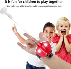 Adjustable Spider Web Launcher String Shooter Real Silk Web Shooter Toy for Kids