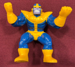 1991 MARVEL SUPERHEROES Thanos, Wolverine, Cyclops PVC Figure/Cake Topper