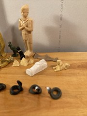Egyptian Mummy King Tut NEFERTITI Cleopatra Pyramid Sphinx Tomb Artifact Figures