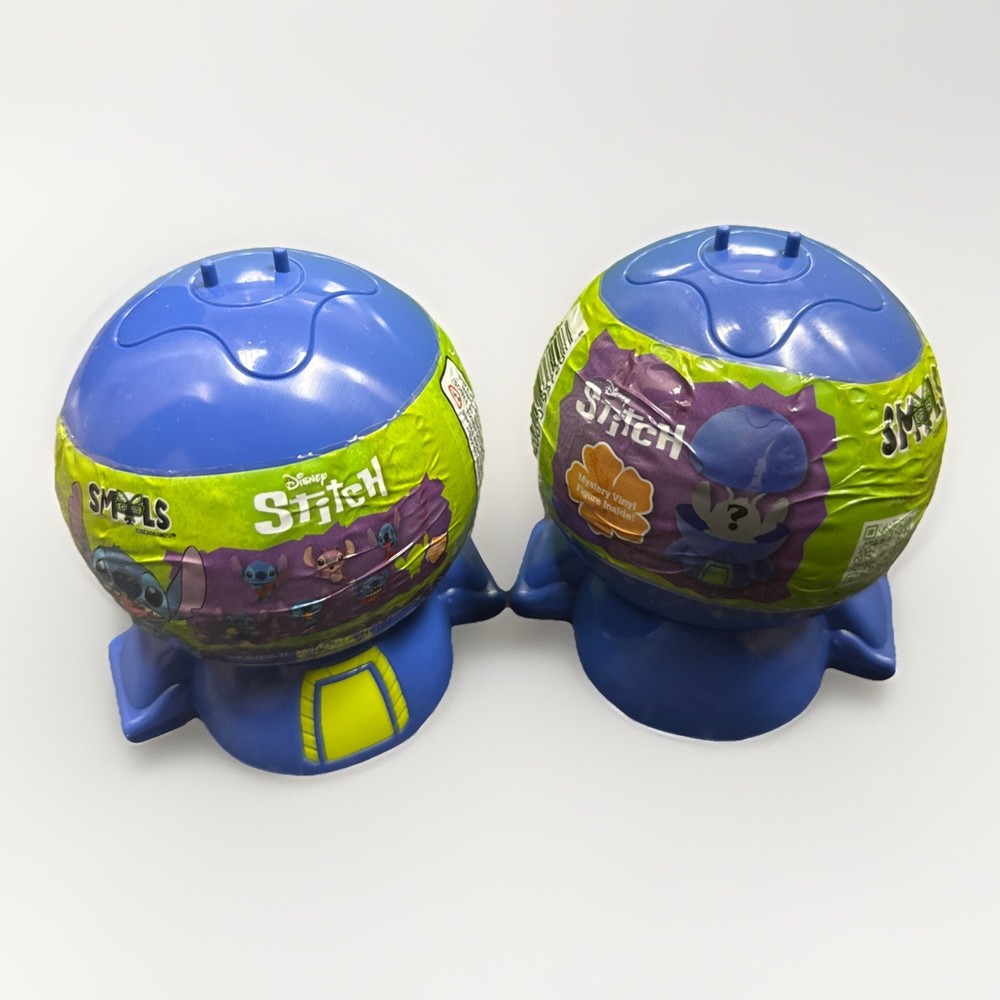 Disney Stitch Culturefly Smols Lot Of 2 Series 2 Mystery Vinyl Figure