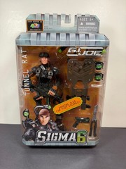 GI Joe Sigma 6 TUNNEL RAT Sled 8″ Action Figure 2005