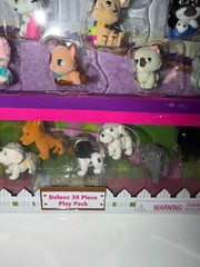 NEW JUST PLAY JUNGLE PUPPY KITTY IN MY POCKET DELUXE MINI FIGURE SET 3 PACK SET